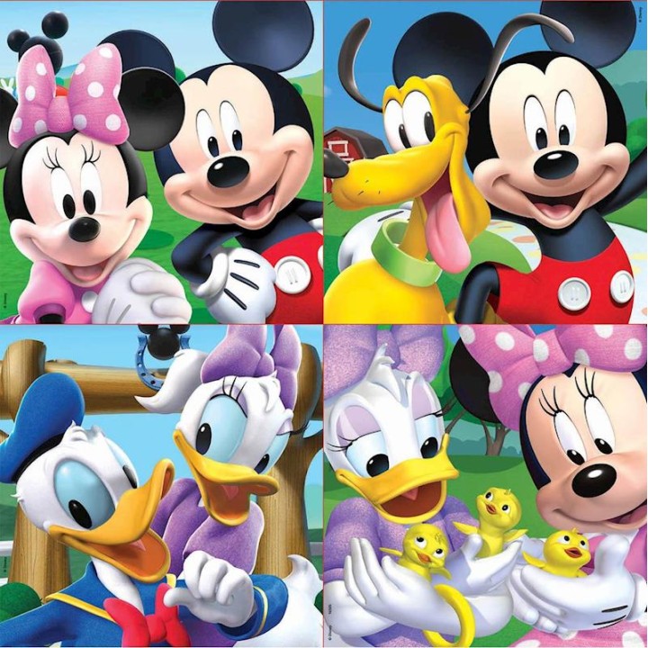 Puzzle Progresivo Mickey Mouse