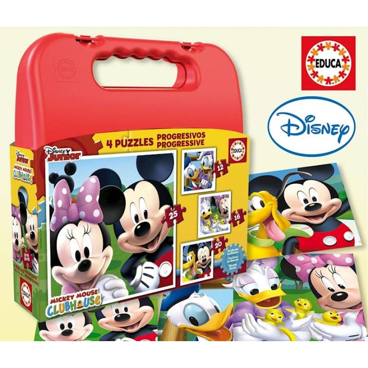 Puzzle Progresivo Mickey Mouse