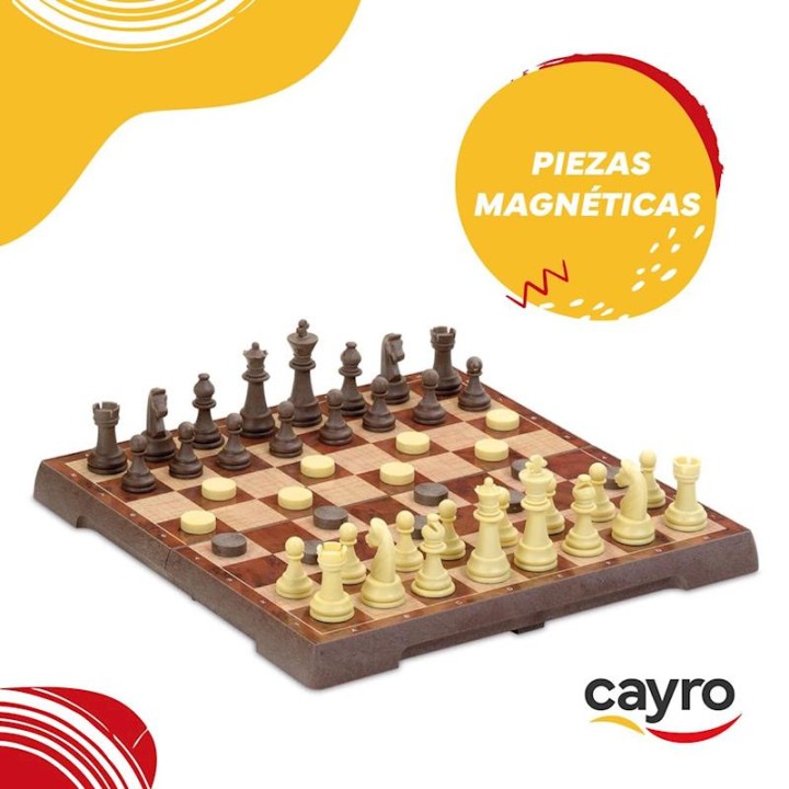 Ajedrez Damas Magnetico
