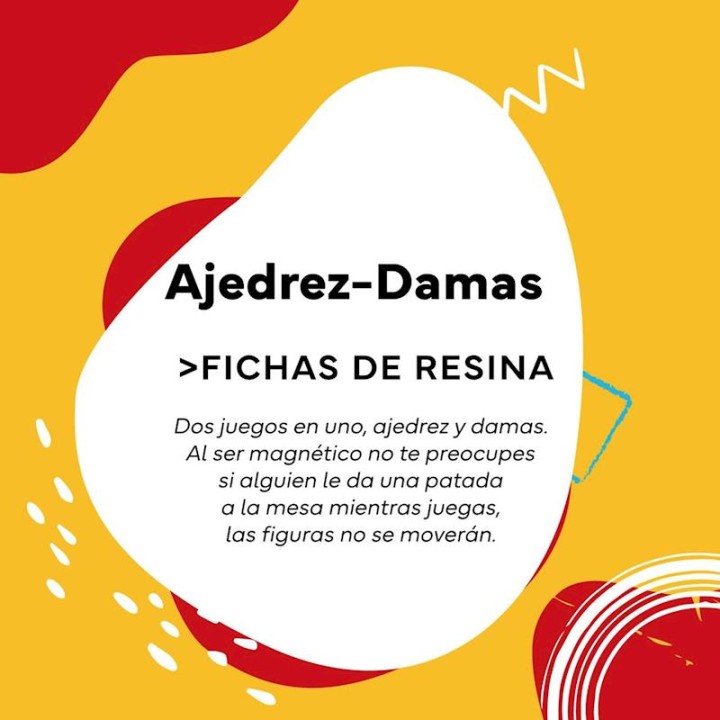 Ajedrez Damas Magnetico