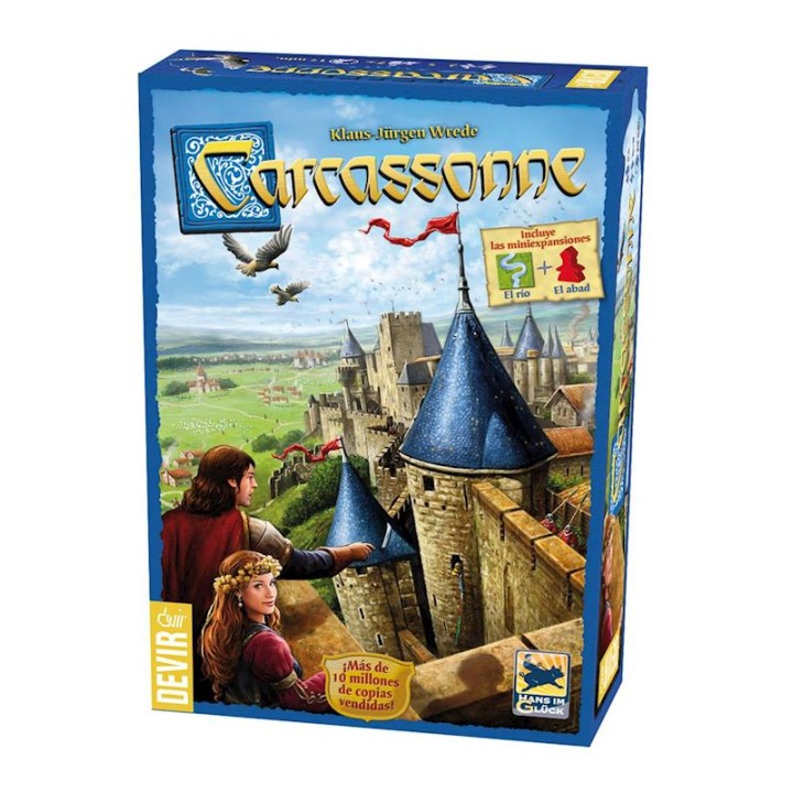 Juego Carcassonne Basico ¡Crea Tu Propio Territorio!