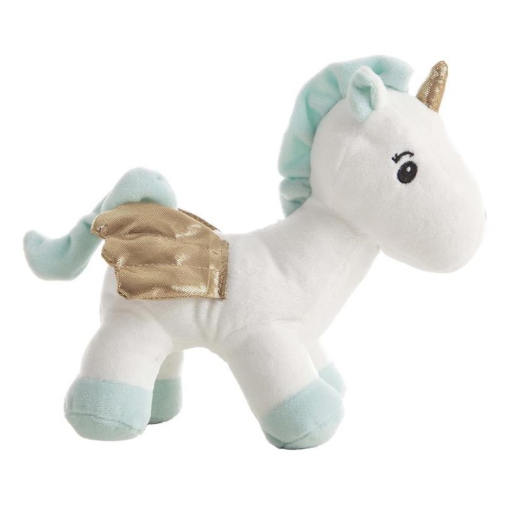 Peluche Unicornio Con Manta Coralina 