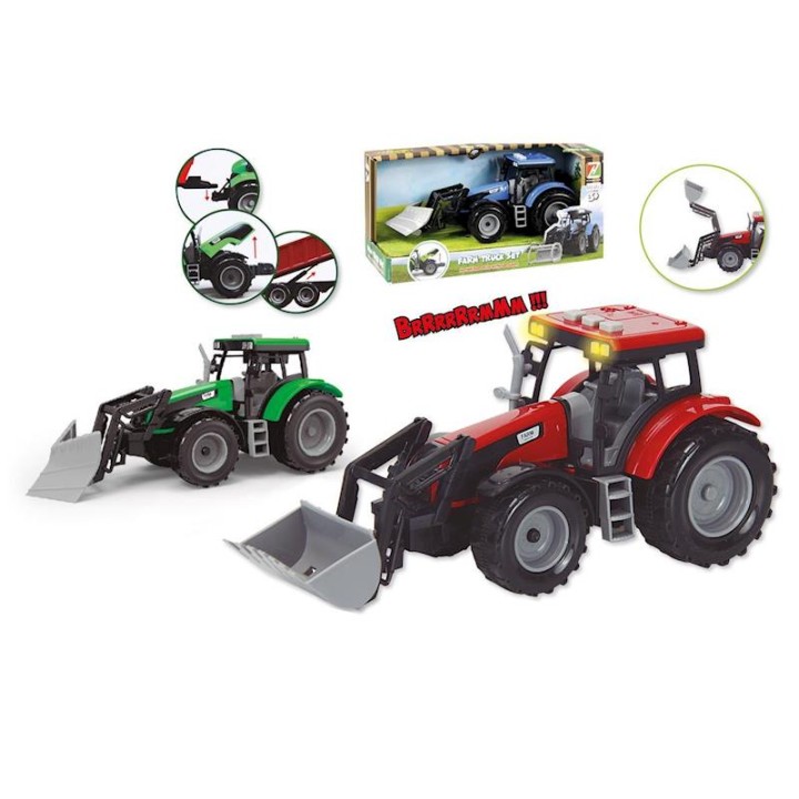 Tractor Friccion Con Luz Y Sonido