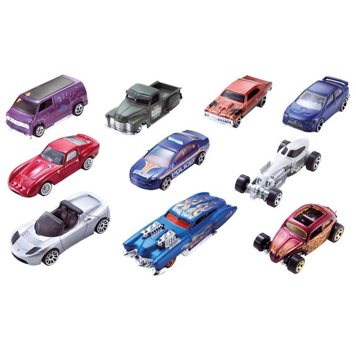 Coche Hot Wheels Pack 10 Uds