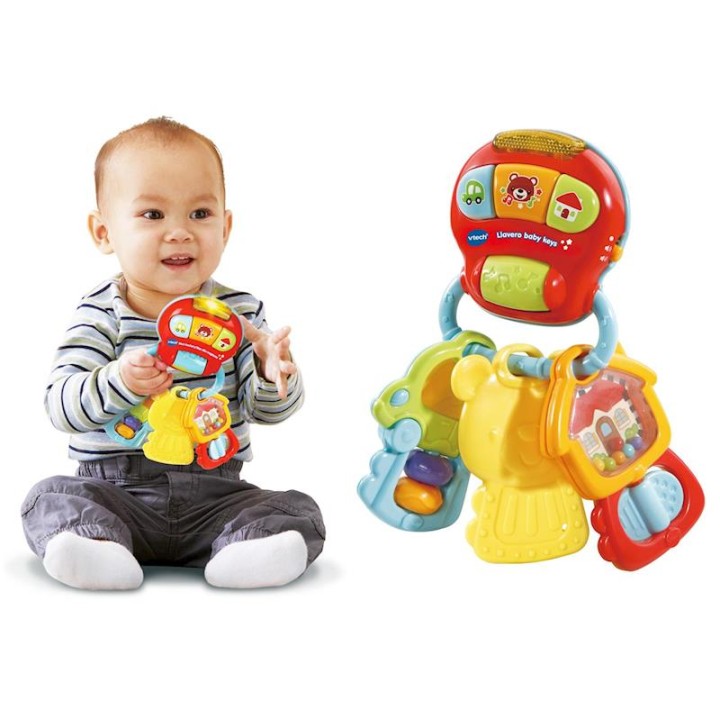 Sonajero Llavero Baby Keys Con Luz Y Sonido.