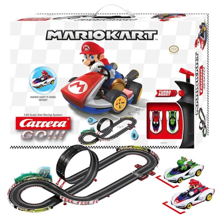 Pista Nintendo Mario Kart P-Wing Incluye 2 Coches (Mario + Y