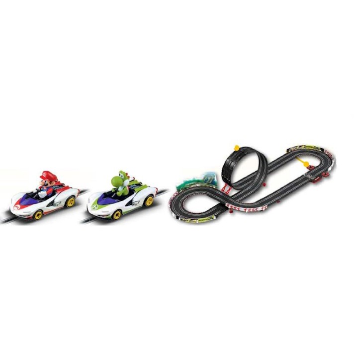 Pista Nintendo Mario Kart P-Wing Incluye 2 Coches (Mario + Y