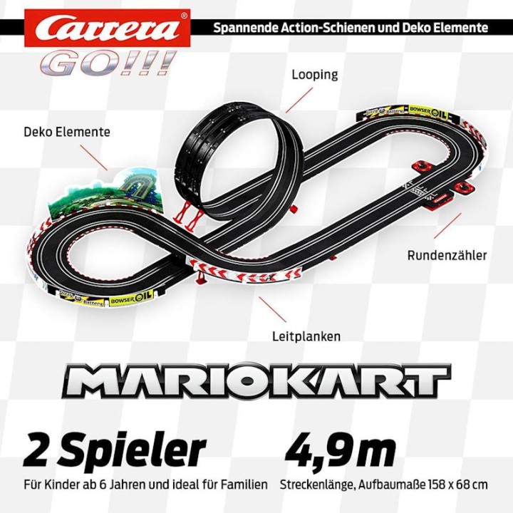 Pista Nintendo Mario Kart P-Wing Incluye 2 Coches (Mario + Y
