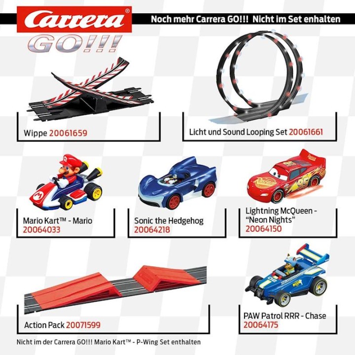 Pista Nintendo Mario Kart P-Wing Incluye 2 Coches (Mario + Y