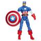 Figura de Capitán America 10 cm. de la serie Infinite de los vengadores de Marvel