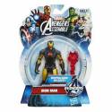 Figura Articulada 10 Cm Del Personaje Iron Man Negro De Los Vengadores De Marvel Serie All Star
