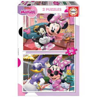Educa Puzzle 2X20 Piezas Minnie