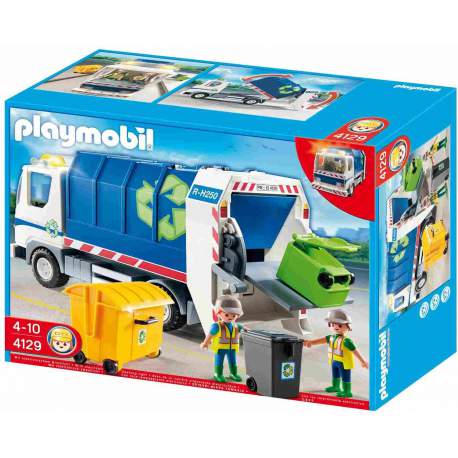 Playmobil Camion De Reciclaje Con Luces