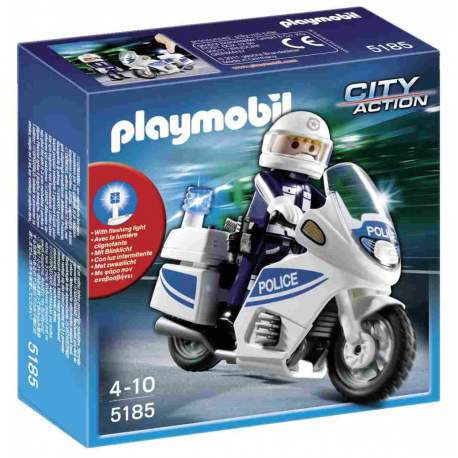 Playmobil Moto de Policía