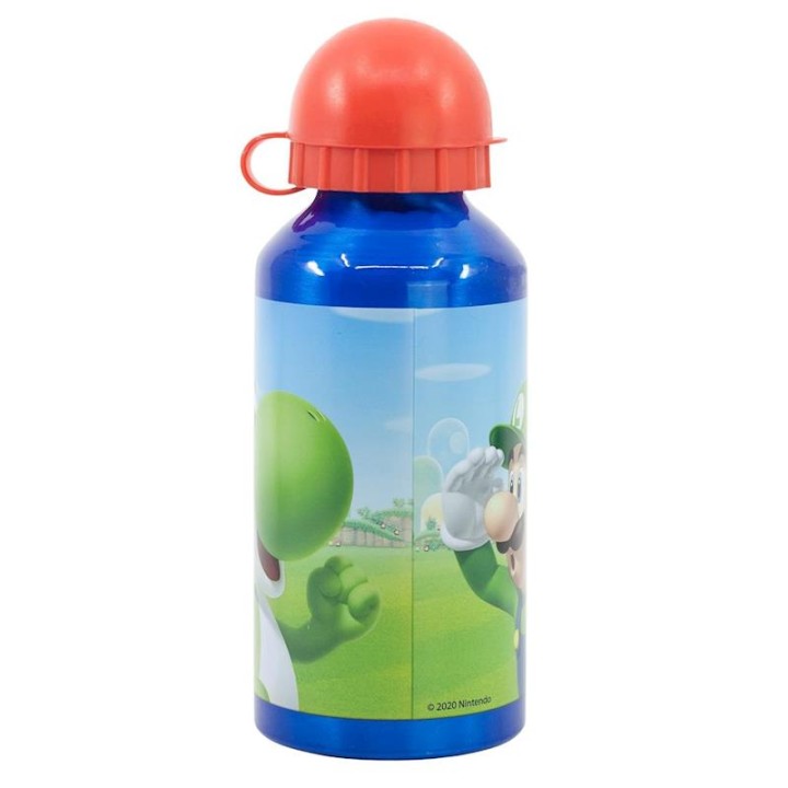 Botella Aluminio Super Mario 400M