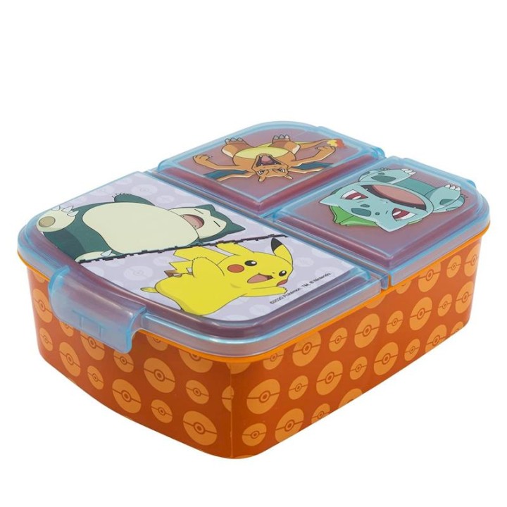 Sandwichera Triple Pokemon