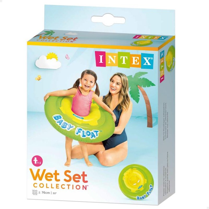 Flotador Hinchable Intex Para Bebé 76 Cm