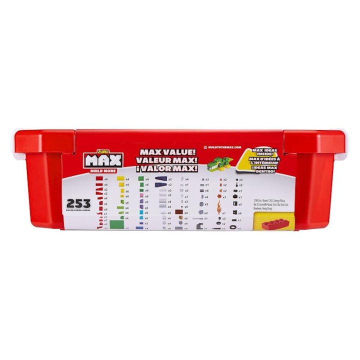 Caja Bloques Construcción 253 Pzs