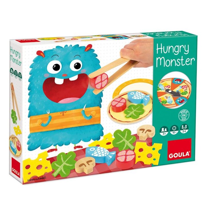 Juego De Habilidad Para Bebé Hungry Monster