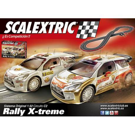 Scalextric Circuito C2 Rally X-Treme