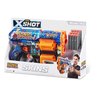 Pistola X-Shot Sonic Skins, Incluye 12 Dardos,