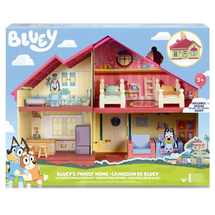 Bluey Family House Playset