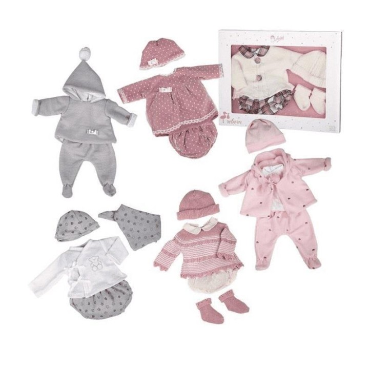 Set Ropa Bebe Reborn  Arias 45 Cm