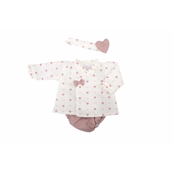 Set Ropa Bebe Reborn  Arias 45 Cm