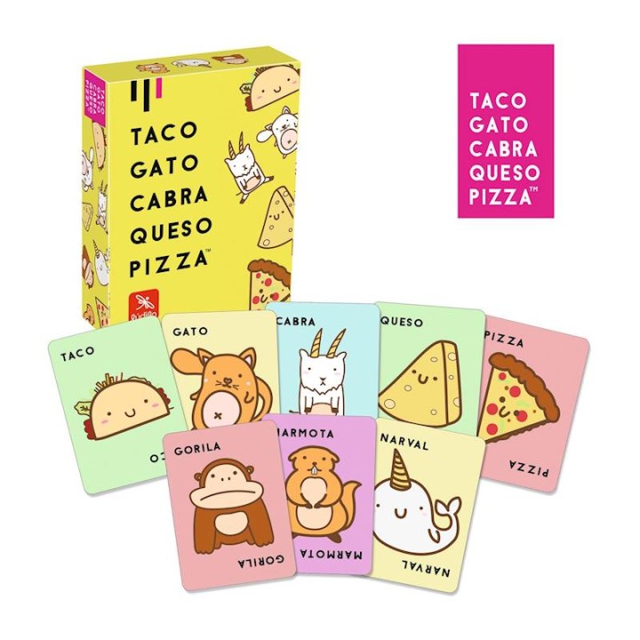 Lúdilo Taco, Gato, Cabra, Queso, Pizza