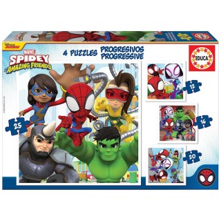 Puzzle Progresivos Spidey & His Amazing