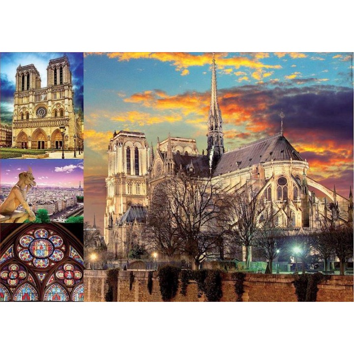 Puzzle 1000 Collage De Notre Dame