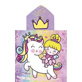 Poncho Estampado Unicornprins