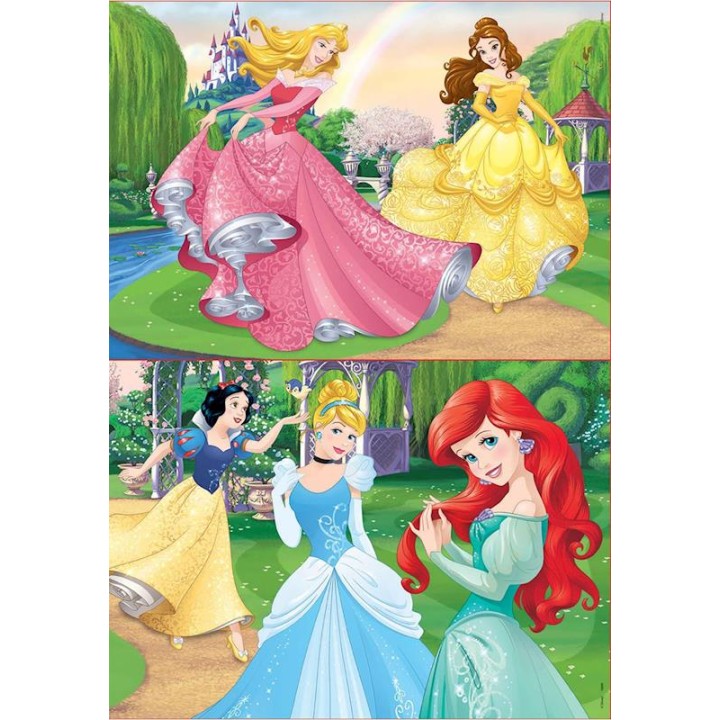 Puzzle Princesas Disney 2X20