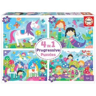 Puzzles Progresivos Mundo De Fantasía