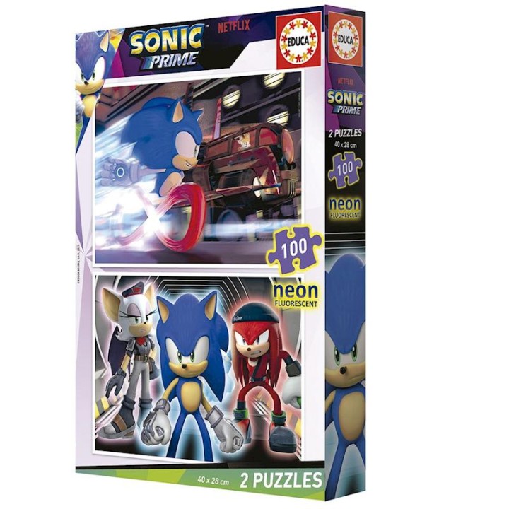 Puzzle 2X100 Sonic Neon