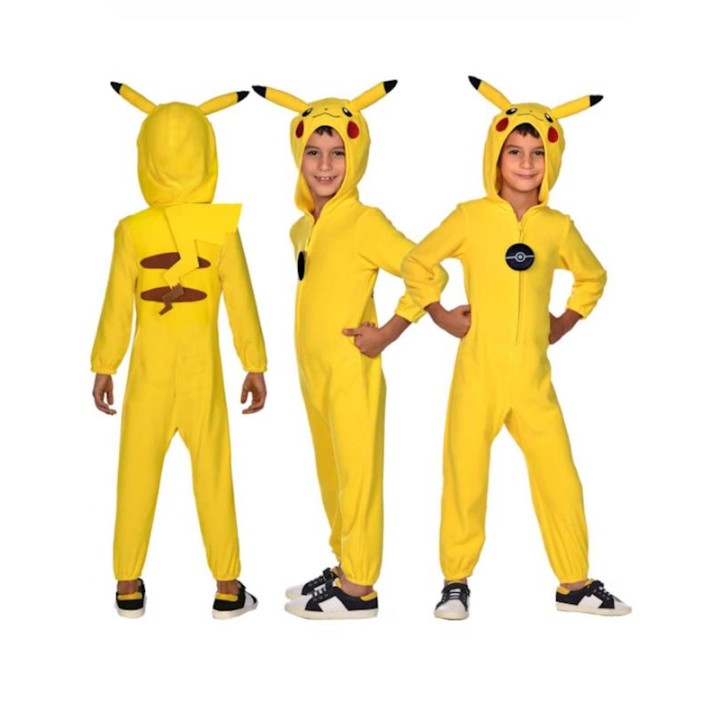 Disfraz Pokemon Pikac Suit Niño Talla 3-4 Años