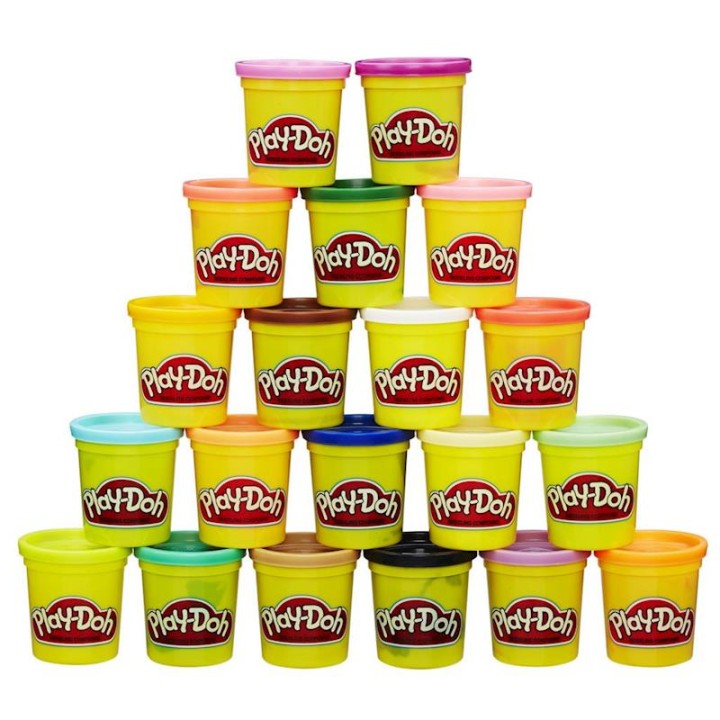 Playdoh Pack Color 20 Botes - Modelos Surtidos