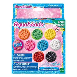 Aquabeads Set De Abalorios Sólidos ¡Con Más De 800 Abalalori