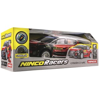 Coche R/C Citroën C3 Wrc 1:10, Emisora 2,4Ghz Con Bateria Y 