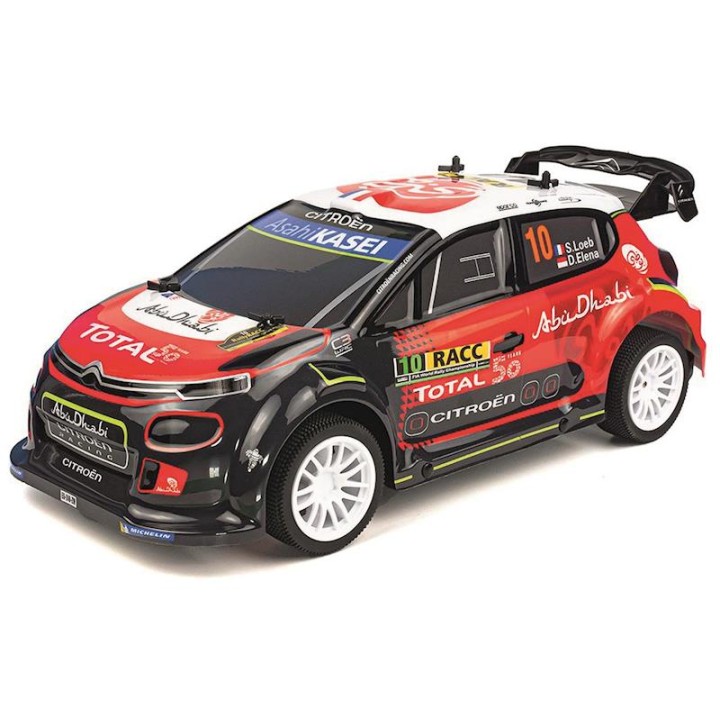 Coche R/C Citroën C3 Wrc 1:10, Emisora 2,4Ghz Con Bateria Y 