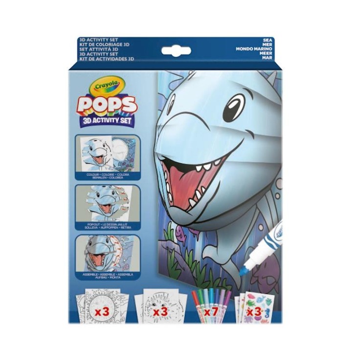 Set Attività Pops Mondo Marino 