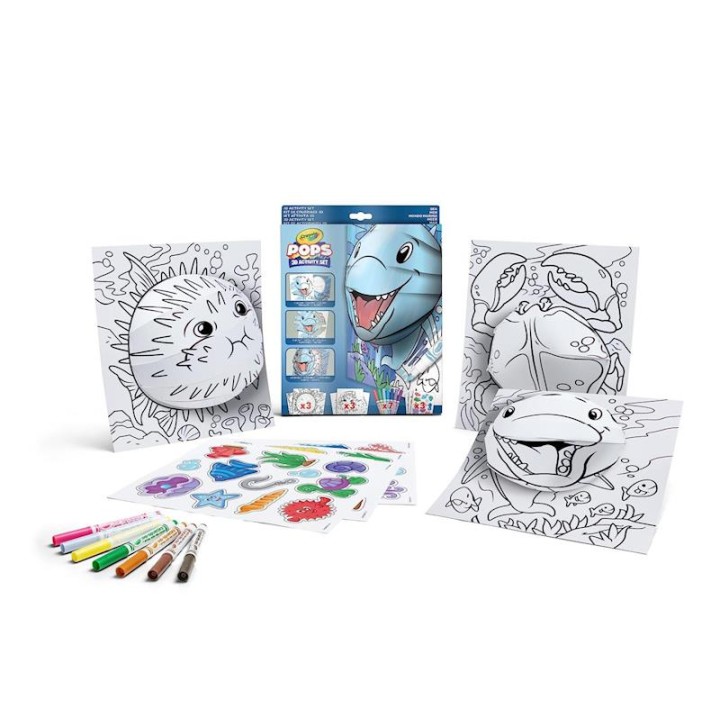 Set Attività Pops Mondo Marino 