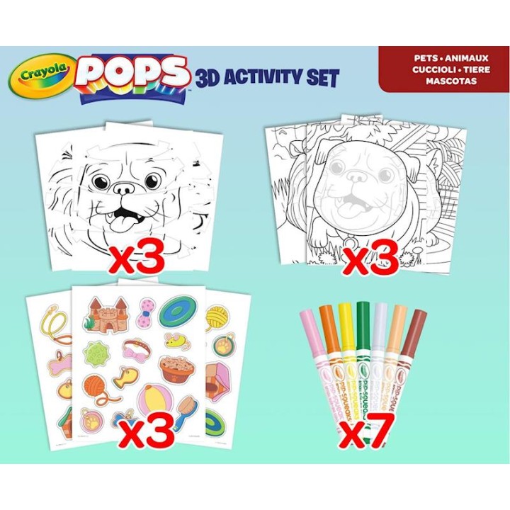 Set Attività Pops Pets Mascotas