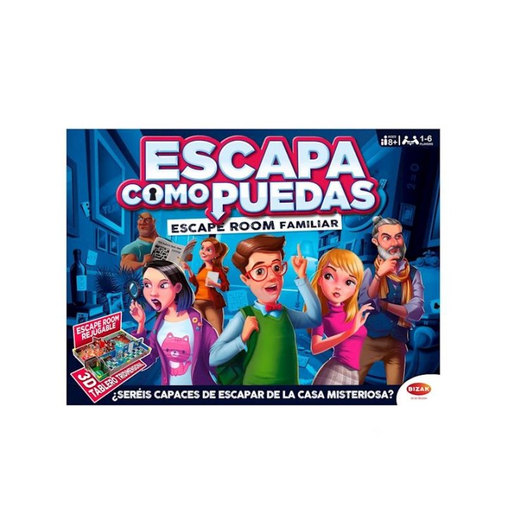 Juego Escapa Como Puedas De Bizak