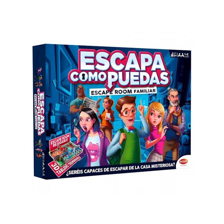 Juego Escapa Como Puedas De Bizak