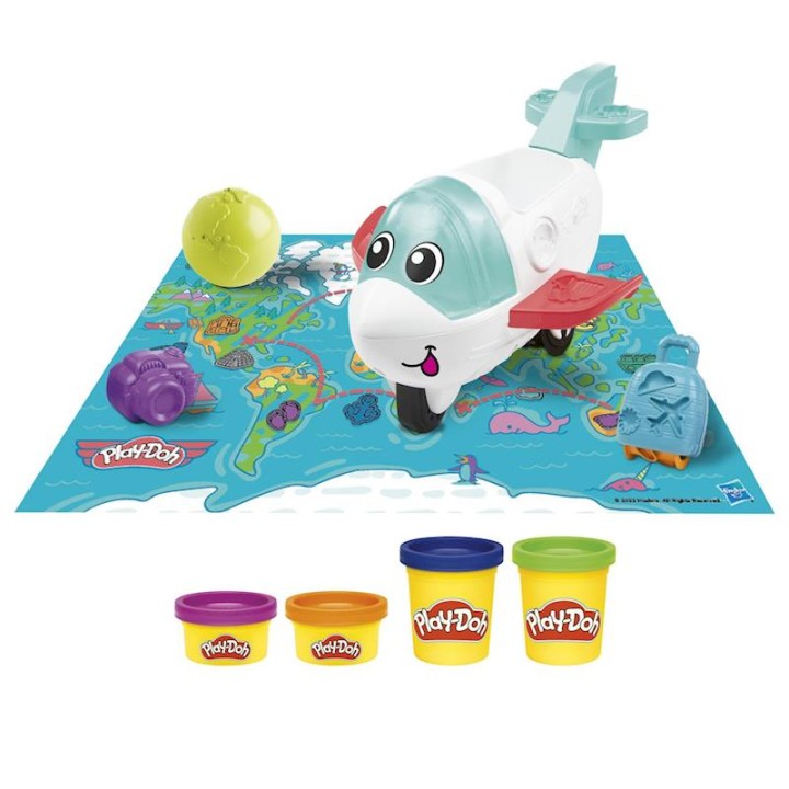 Playdoh Primeras Creaciones Con El Avión,