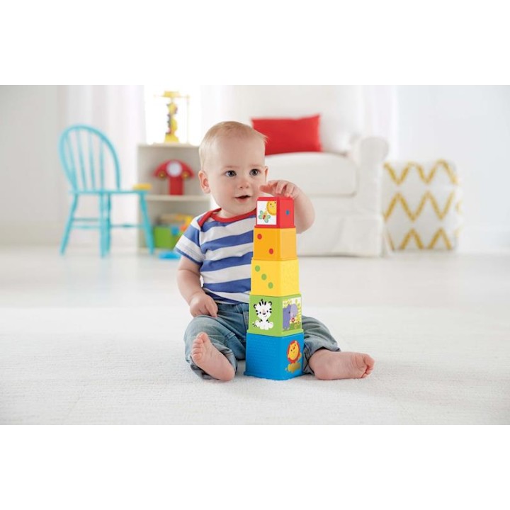 Fisher Price - Bloques Apila Y Descubre