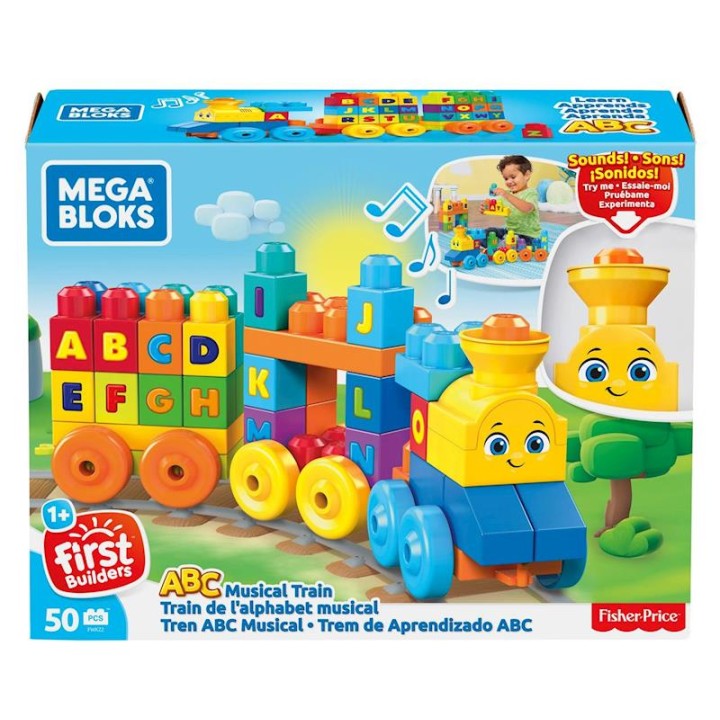 Mega Bloks Tren Musical Abc