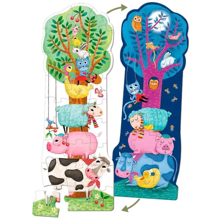 Puzzle Xxl Reversible Luz. Brilla En La