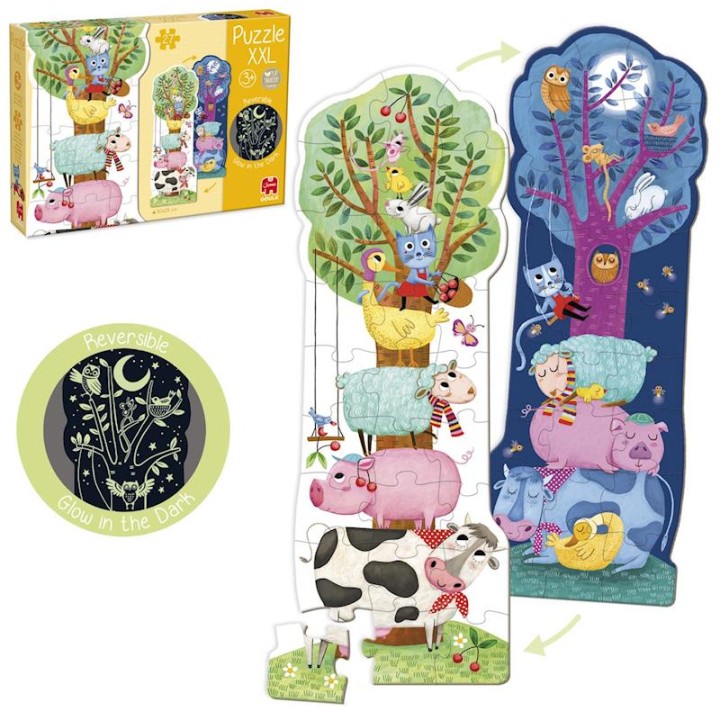 Puzzle Xxl Reversible Luz. Brilla En La
